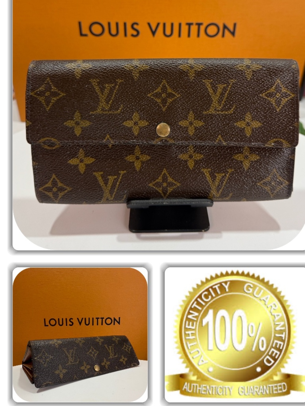 ICONIC LOUIS VUITTON MONOGRAM LONG WALLET!